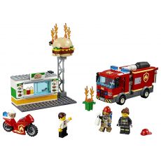 لگو سیتی مدل آتش سوزی در برگر فروشی (60214), image 5