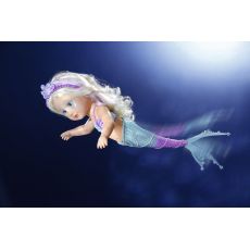 عروسک شناگر بیبی بورن مدل پری دریایی (Mermaid), image 4