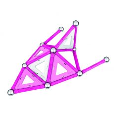 بازی مغناطیسی 68 قطعه‌ای جیومگ مدل Pink, image 16