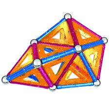 بازی مغناطیسی 68 قطعه‌ای جیومگ مدل Glitter, image 12