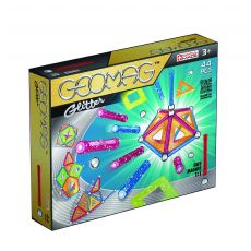 بازی مغناطیسی 44 قطعه‌ای جیومگ مدل Glitter, image 
