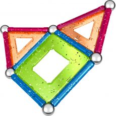 بازی مغناطیسی 22 قطعه‌ای جیومگ مدل Glitter, image 13