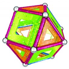 بازی مغناطیسی 68 قطعه‌ای جیومگ مدل Glitter, image 8