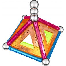 بازی مغناطیسی 22 قطعه‌ای جیومگ مدل Glitter, image 7