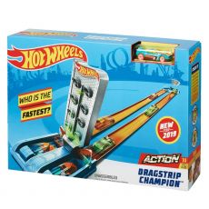 پیست مسابقه ماشین‌های Hot Wheels مدل Action Dragstrip Champion, تنوع: GBF81-Champion, image 