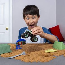 ماشین Monster Jam Dirt مدل Soldier همراه با Kinetic Sand, image 4