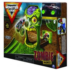 ماشین Monster Jam مدل Zombie به همراه پیست پرش با مقیاس 1:64, image 