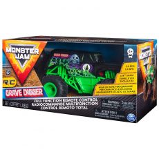 ماشین کنترلی Monster Jam مدل Grave Digger با مقیاس 1:24, image 2