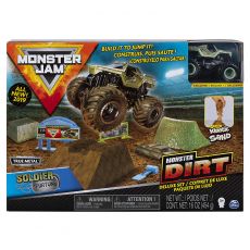 ماشین Monster Jam Dirt مدل Soldier همراه با Kinetic Sand, image 2
