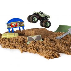 ماشین Monster Jam Dirt مدل Soldier همراه با Kinetic Sand, image 3