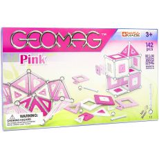 بازی مگنتی 142 قطعه‌ای جیومگ مدل Pink, image 3