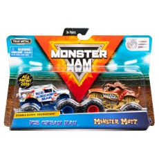ماشین‌های دوقلو Monster Jam مدل Ice Cream Man & Monster Mutt با مقیاس 1:64, image 
