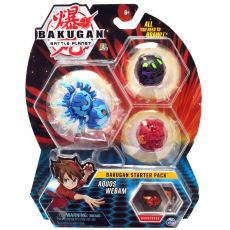 پک 3 تایی بازی نبرد باکوگان (Bakugan) مدل Aquos Webam, image 