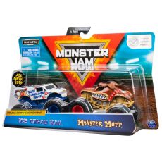 ماشین‌های دوقلو Monster Jam مدل Ice Cream Man & Monster Mutt با مقیاس 1:64, image 2