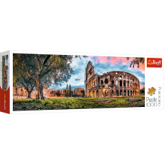پازل 1000 تکه ترفل مدل آمفی تئاتر Colosseum در رم (پانوراما), image 