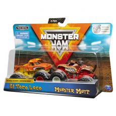 ماشین‌های دوقلو Monster Jam مدل El Toro Loco & Monster Mutt با مقیاس 1:64, image 2