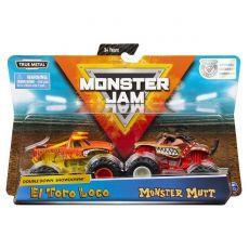 ماشین‌های دوقلو Monster Jam مدل El Toro Loco & Monster Mutt با مقیاس 1:64, image 