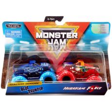 ماشین‌های دوقلو Monster Jam مدل Blue Thunder & Hurricane Force با مقیاس 1:64, image 