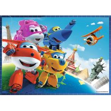 پازل 4 در 1 تکه ترفل مدل Super Wings, image 4