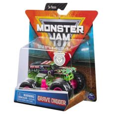 ماشین Monster Jam مدل Grave Digger با مقیاس 1:64 به همراه آدمک, image 2
