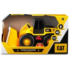 لودر کترپیلار CAT با افکت صوتی و نوری 25 سانتی مدل Tough Machines, image 