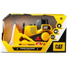 بولدوزر کترپیلار CAT با افکت صوتی و نوری 25 سانتی مدل Tough Machines, image 