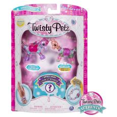 پک 3 تایی دستبندهای درخشان Twisty Petz مدل Unicorn & Llama, image 