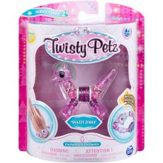 پک تکی دستبند درخشان Twisty Petz مدل Snazzy Zebra, image 