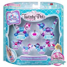 پک 6 تایی دستبندهای درخشان Twisty Petz مدل Unicorn Family, image 