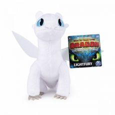 عروسک 20 سانتی پولیشی انیمیشن How to Train Your Dragon  مدل Lightfury, image 