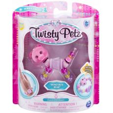 پک تکی دستبند درخشان Twisty Petz مدل Honeybun Bear, image 