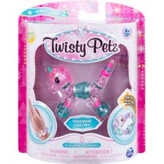 پک تکی دستبند درخشان Twisty Petz مدل Milkshake Unicorn, image 