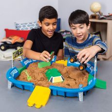 ست ماشین بازی Monster Jam Dirt همراه با Kinetic Sand, image 5