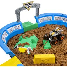 ست ماشین بازی Monster Jam Dirt همراه با Kinetic Sand, image 9