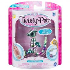 پک تکی دستبند درخشان Twisty Petz مدل Minty Dragon, image 