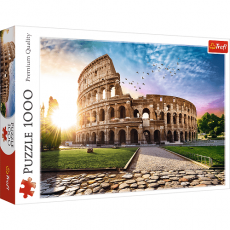 پازل 1000 تکه ترفل مدل نمایی از آمفی‌تئاتر Colosseum هنگام طلوع, image 