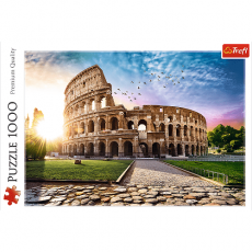 پازل 1000 تکه ترفل مدل نمایی از آمفی‌تئاتر Colosseum هنگام طلوع, image 2