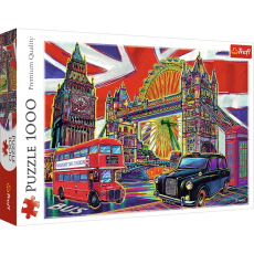 پازل 1000 تکه ترفل مدل رنگ‌های لندن, image 