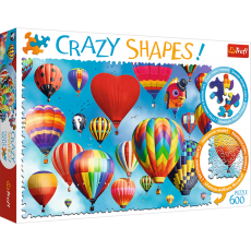 پازل 600 تکه ترفل مدل بالون های رنگی (Crazy Shapes), image 