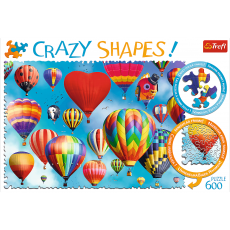 پازل 600 تکه ترفل مدل بالون های رنگی (Crazy Shapes), image 2