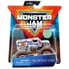 ماشین Monster Jam مدل Ice Cream Man با مقیاس 1:64 به همراه آدمک, image 