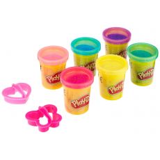 پک 6 تایی خمیربازی درخشان Play Doh, image 3