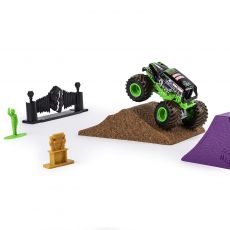 ماشین Monster Jam Dirt مدل Grave Digger همراه با Kinetic Sand, image 3
