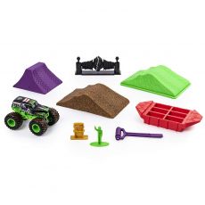 ماشین Monster Jam Dirt مدل Grave Digger همراه با Kinetic Sand, image 4