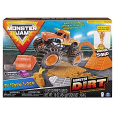 ماشین Monster Jam Dirt مدل El Toro Loco همراه با Kinetic Sand, image 