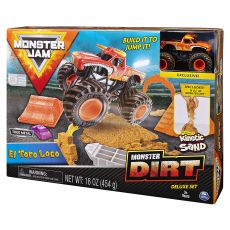 ماشین Monster Jam Dirt مدل El Toro Loco همراه با Kinetic Sand, image 2