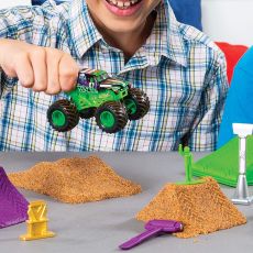 ماشین Monster Jam Dirt مدل Grave Digger همراه با Kinetic Sand, image 7