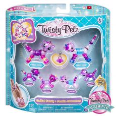 پک 6 تایی دستبندهای درخشان Twisty Petz مدل Unicat Family, image 