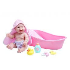 عروسک نوزاد JCT به همراه وان حمام, image 3