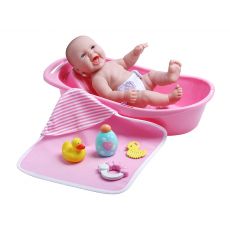 عروسک نوزاد JCT به همراه وان حمام, image 2
